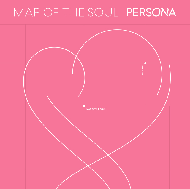 MAP OF THE SOUL: PERSONA 앨범 커버입니다.