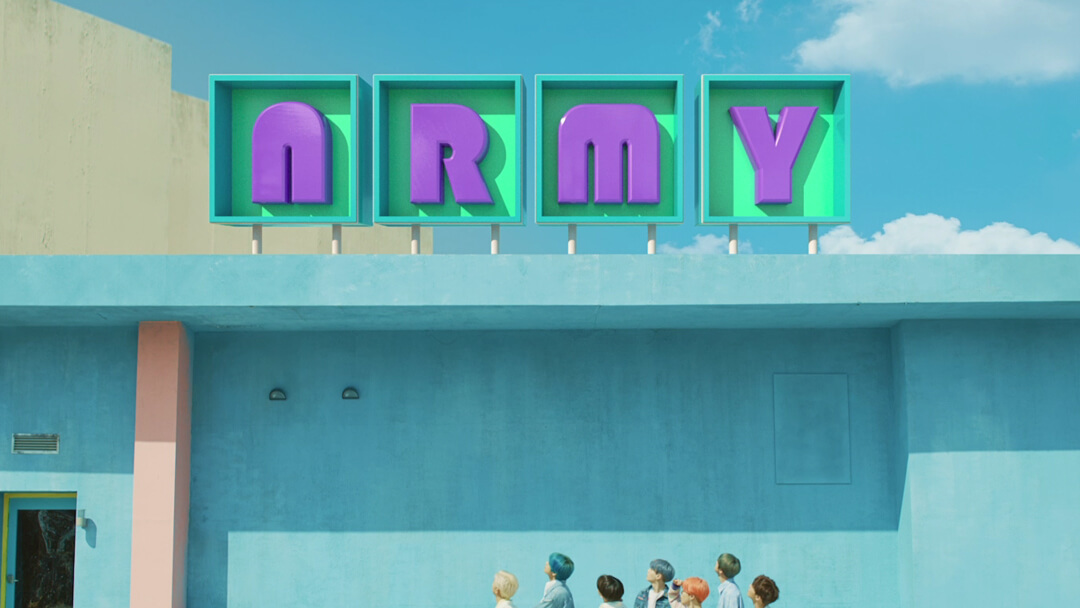 'Boy With Luv (Feat. Halsey)' MV ['ARMY With Luv' ver.] 映像