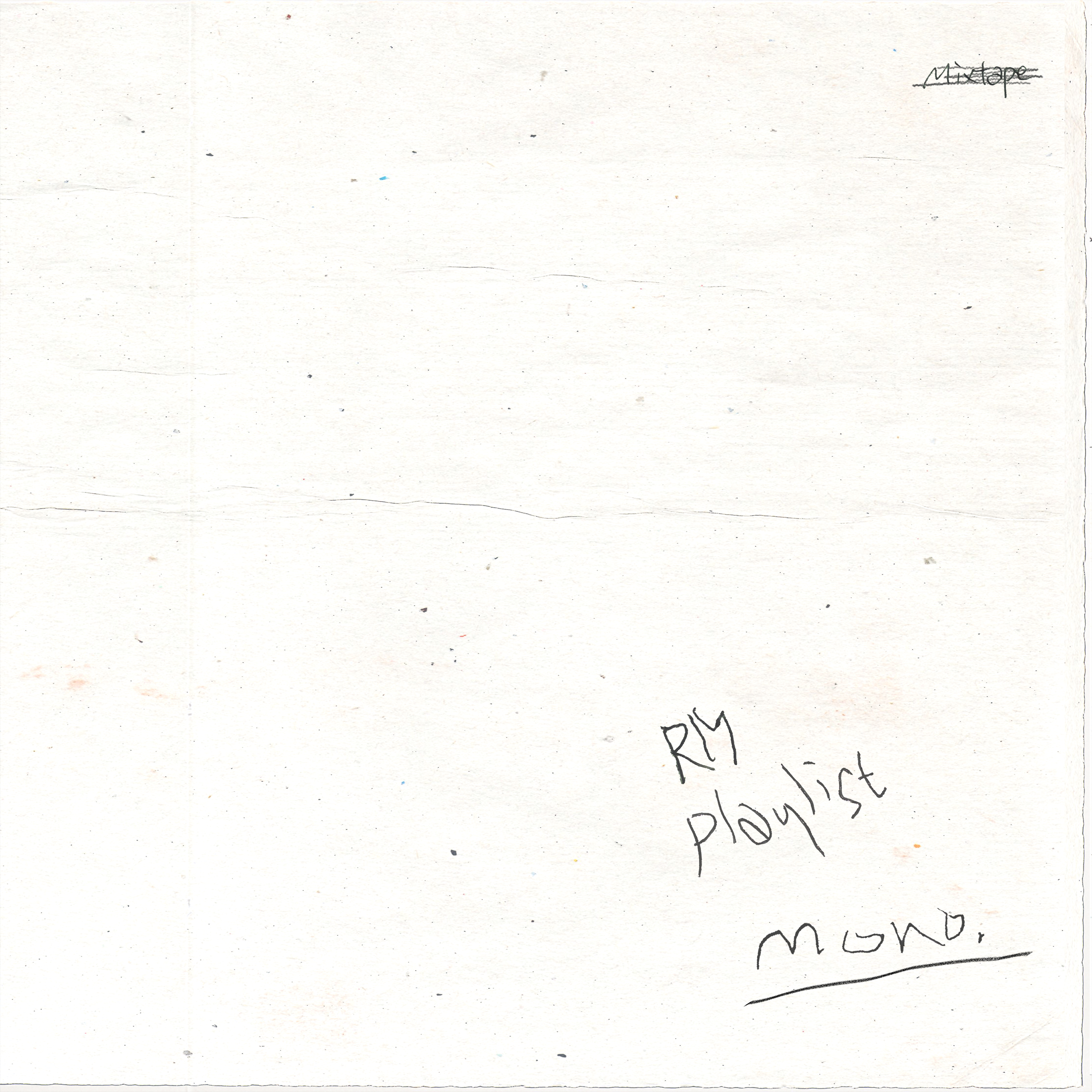 mono. Album Cover.