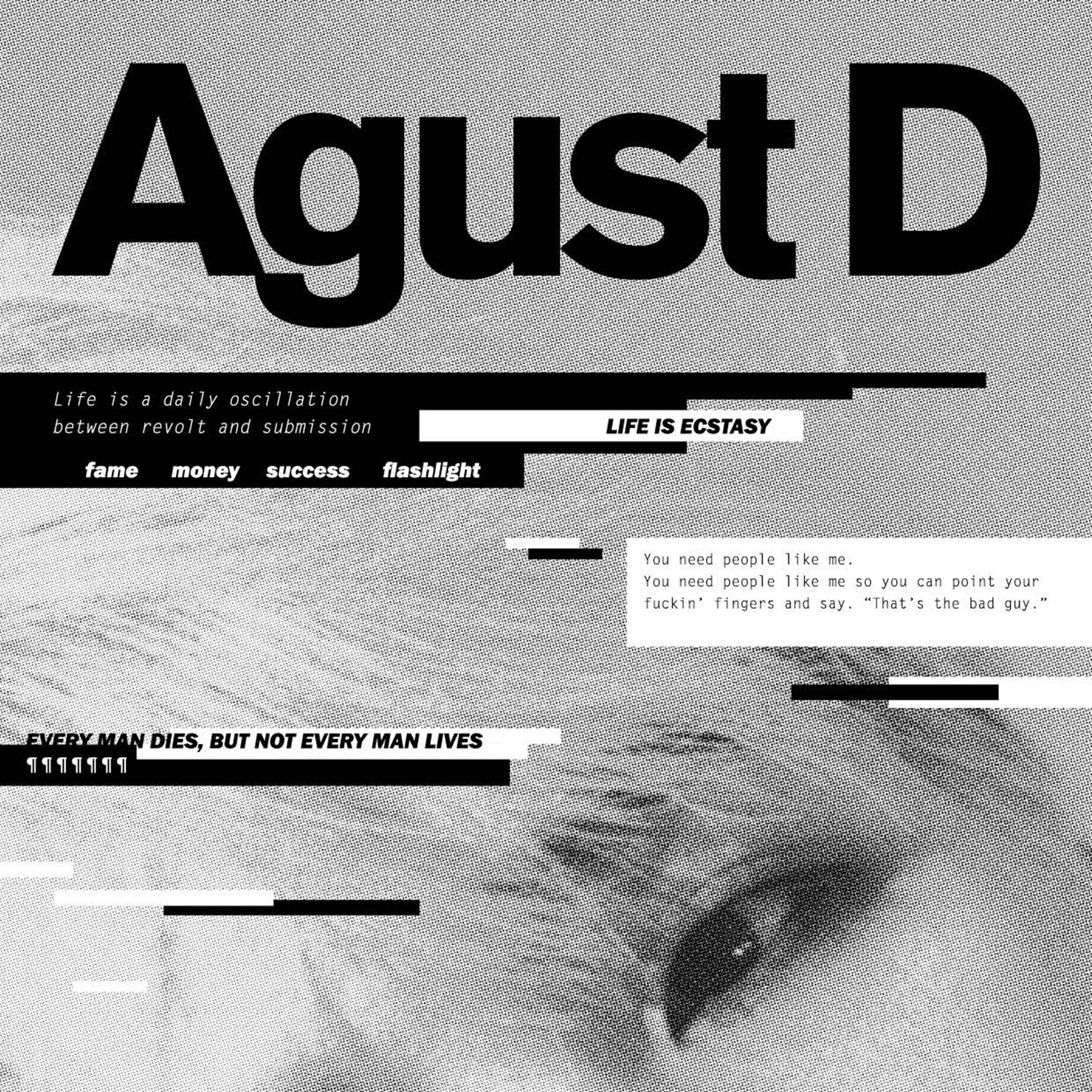 Agust D Album Cover.