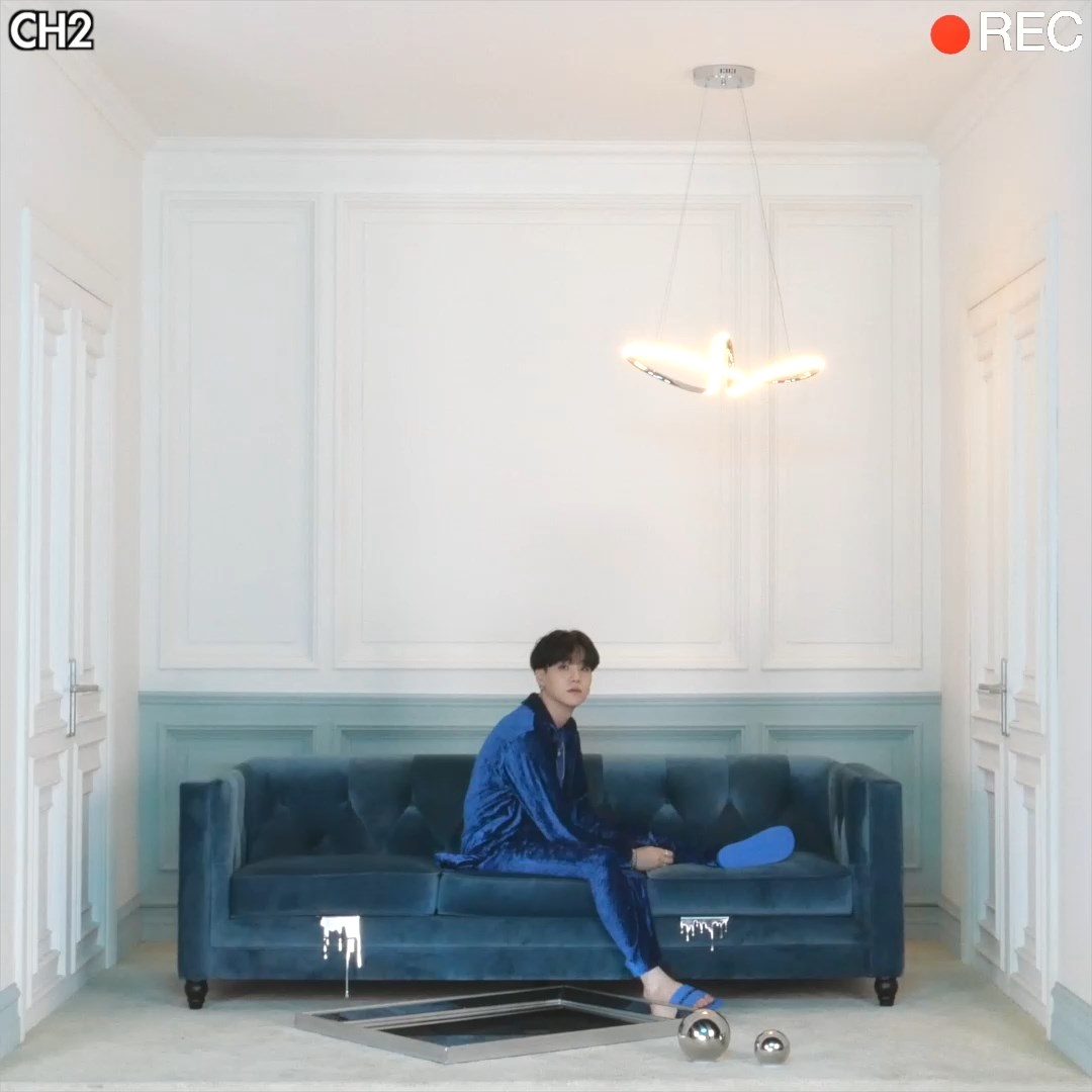 room; BTS SUGA's video