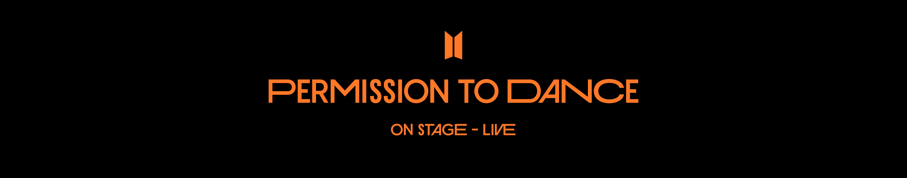 PERMISSION TO DANCE ON STAGE - LIVE