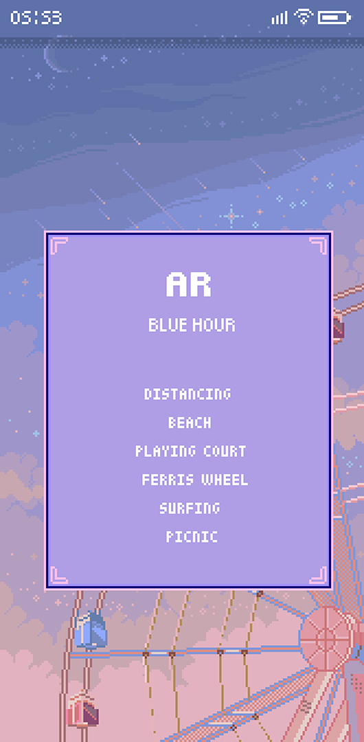 Minisode1 : BLUE HOUR; TOMORROW X TOGETHER (AR-Photo) List1.