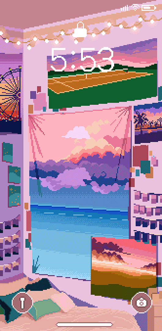 Minisode1 : BLUE HOUR Pixel Art AR