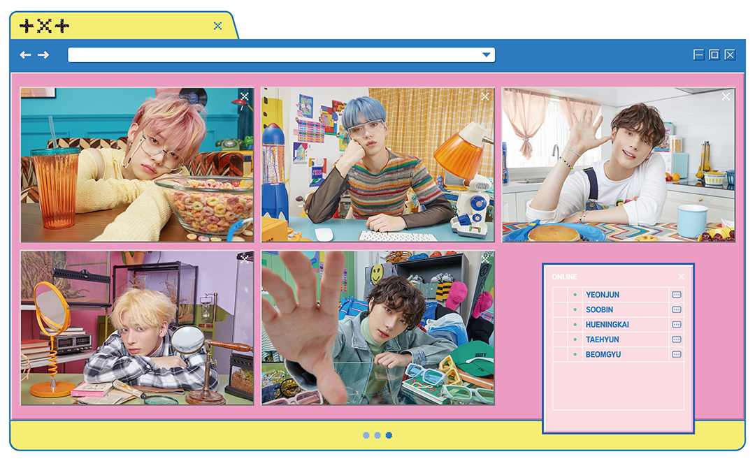 R-Group; Photo of TOMORROW X TOGETHER.