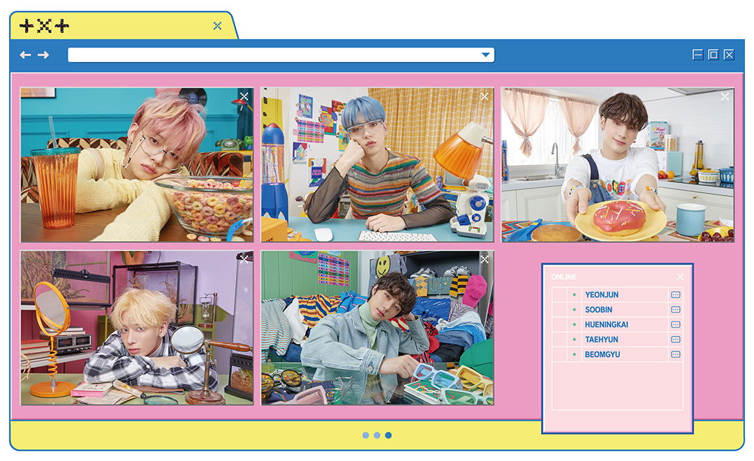 R-Group; Photo of TOMORROW X TOGETHER.