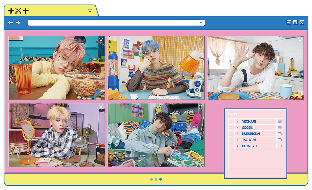 R-Group; Photo of TOMORROW X TOGETHER.