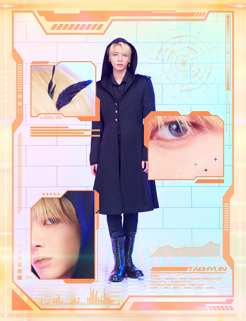 VR-Taehyun; Photo of TOMORROW X TOGETHER member TAEHYUN.