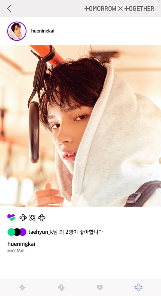 PORT-Hueningkai; Photo of TOMORROW X TOGETHER member HUENINGKAI.