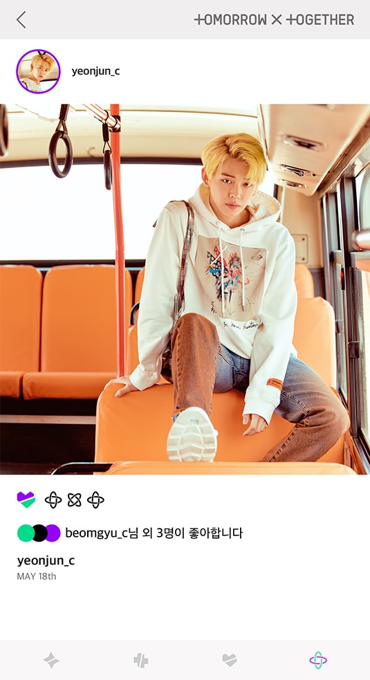 PORT-Yeonjun; Photo of TOMORROW X TOGETHER member YEONJUN.