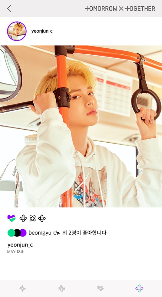 PORT-Yeonjun; Photo of TOMORROW X TOGETHER member YEONJUN.