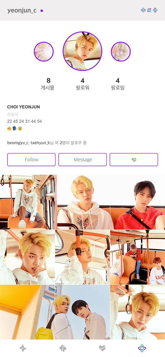 PORT-Yeonjun; Photo of TOMORROW X TOGETHER member YEONJUN.
