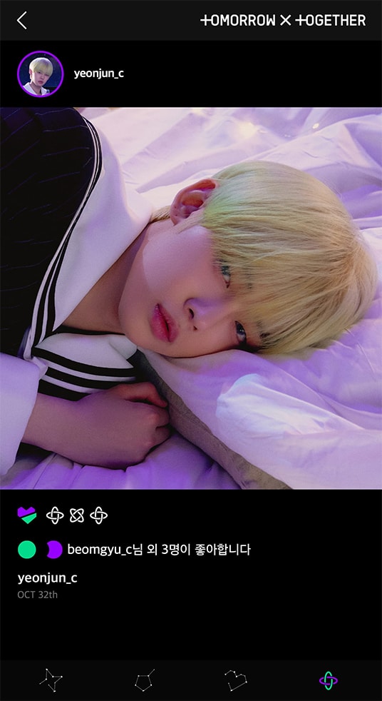 STARBOARD-Yeonjun; Photo of TOMORROW X TOGETHER member YEONJUN.