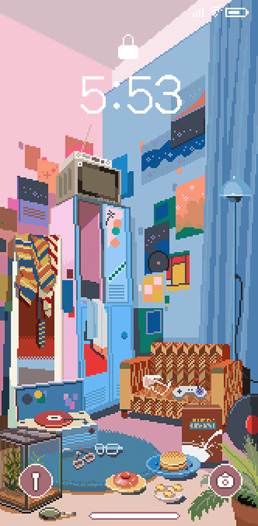 「Minisode1 : BLUE HOUR」 Pixel Art R