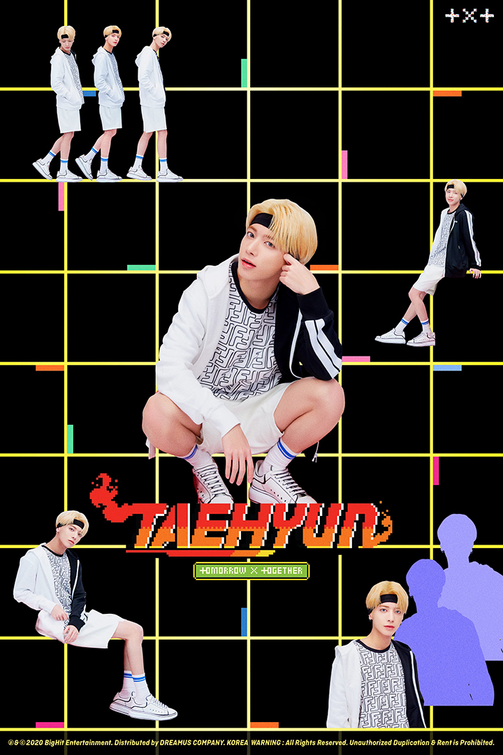 VR-Taehyun; Photo of TOMORROW X TOGETHER member TAEHYUN.