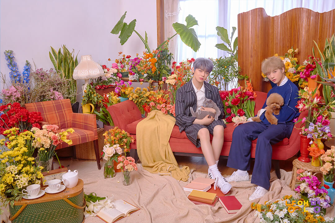 Cat & Dog CONCEPT PHOTO; Photo of TOMORROW X TOGETHER member YEONJUN.